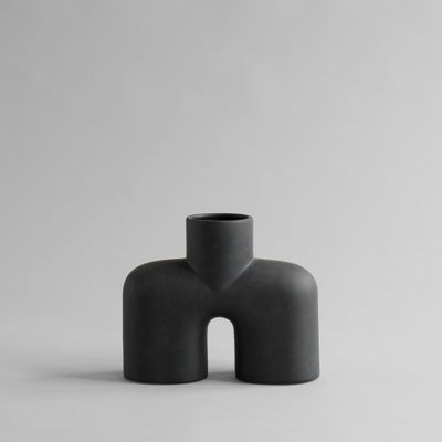 Cobra Vase Uno, Medio - Coffee