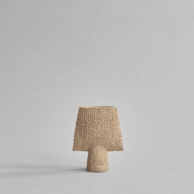 Sphere Vase Square Shisen, Mini - Sand