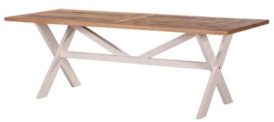 Byron 2300 Timber Top Dining Table With Trestle Legs
