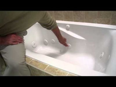 Evolution 60 x 32-Inch Deep Soak Integral Apron Bathtub Left-Hand Outlet With EverClean Air Bath System