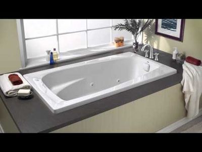 Evolution 60 x 32-Inch Deep Soak Integral Apron Bathtub Right-Hand Outlet With EverClean Combination Spa System
