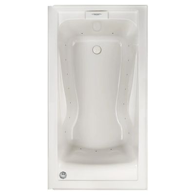 Evolution 60 x 32-Inch Deep Soak Integral Apron Bathtub Right-Hand Outlet With EverClean Air Bath System