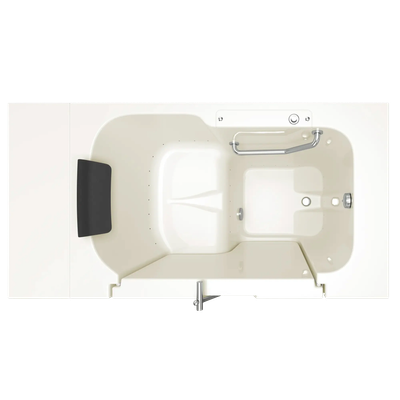 Gelcoat Premium Series 32 x 52 -Inch Walk-in Tub With Air Spa System - Left-Hand Drain