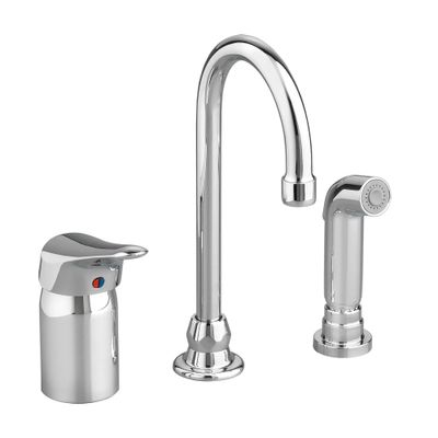 Monterrey® Single-Handle Gooseneck Kitchen Faucet 1.5 gpm/5.7 Lpm With Spray