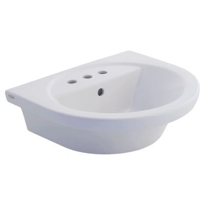 Tropic Petite 8-Inch Widespread Pedestal Sink Top