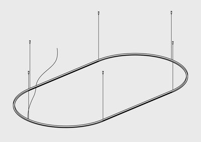 daytona oval S1800x3500