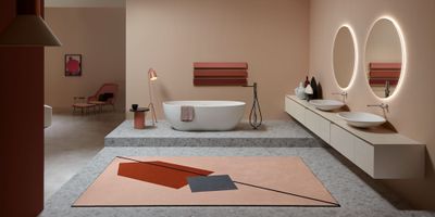 Stecca electric towel warmer for bathroom