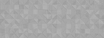 Cracked Grey Origami 45X120