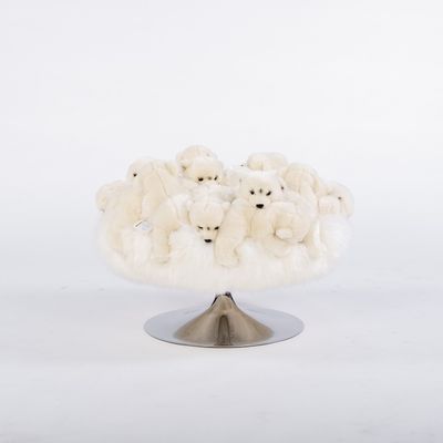 Pouf trompette Iceberg