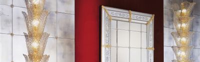 Edera Art Déco Handcrafted Wall Lamp
