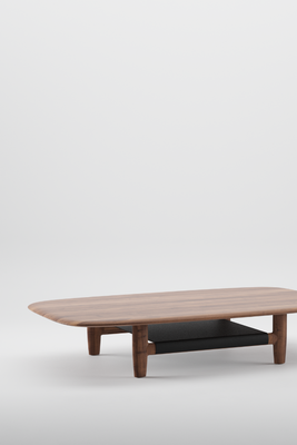 Nila leather coffee table