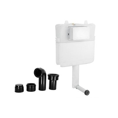 Pneumatic Single Piece Slim Concealed Cistern Body