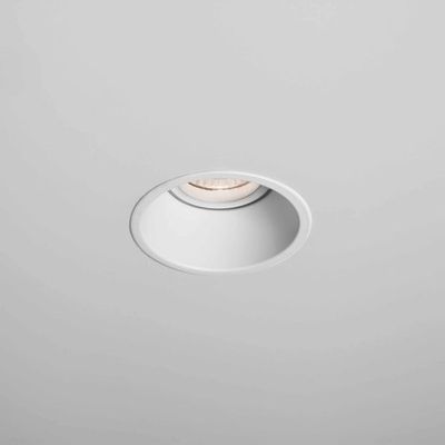 Minima Round Fixed Matt White