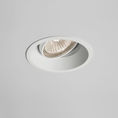 Minima Round Adjustable Matt White