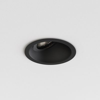 Minima Slimline 25 Fire-Rated IP65 Matt Black