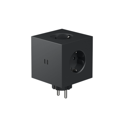 Square 2 USB-C Wall-mounted Power Strip – Stockholm Black