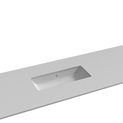 Lavabo sottopiano Dual 80 cm: Lavabo sottopiano in ceramica