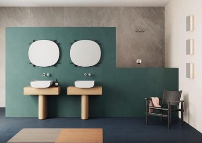 Mobile in Rovere 80 cm Charlotte: Mobili bagno