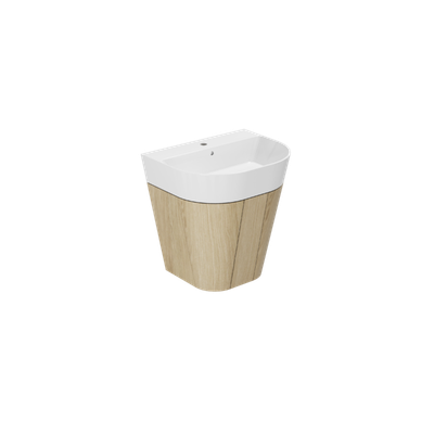 Mobile Sospeso Finitura Olmo 60 cm Forma: Mobili Bagno