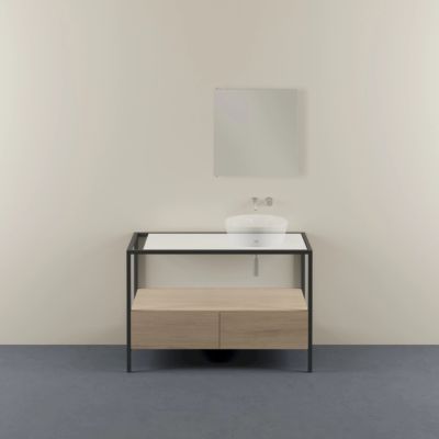 Struttura a Terra in Metallo 120x55 cm Foro a Destra: Soluzioni a terra e sospese