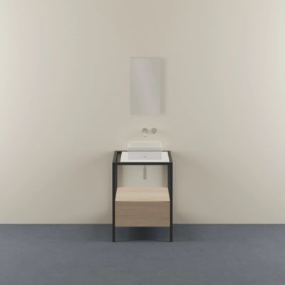 Struttura a Terra in Metallo con Cassettone 60x55 cm: Soluzioni a terra e sospese