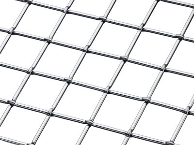 L-062 - Architectural Woven Wire Mesh Lock Crimp