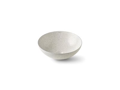 New Lys Quartz - Decorated Circular Countertop Basin