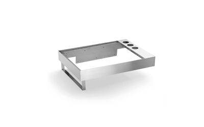Stainless Steel Countertop Set For Green Washbasin