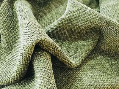 Zahara Chenille Soft Washed Vert