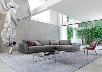 Soft designer sofa Tommy
