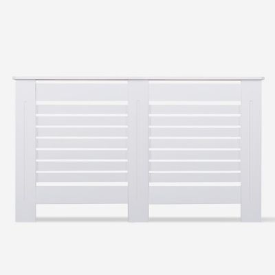 Copritermosifone copricalorifero 152x19x81,5h in legno moderno Wormer XL