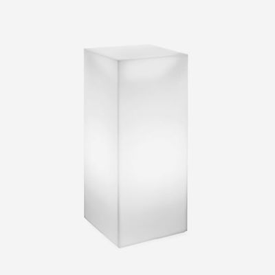 Sgabello luminoso LED ricaricabile da giardino IP65 telecomando Blok 85