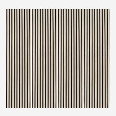 4 x pannelli fonoassorbenti 240x60 decorativi legno palissandro Swald