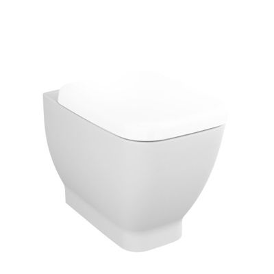 Vaso WC a terra filomuro ceramica scarico parete sanitari Shift VitrA