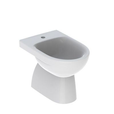 Bidet ceramica a terra sanitari bagno fissaggio nascosto Geberit Selnova