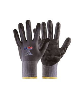 GUANTO SUPP.LYCRA/NYLON PUNT.NBR XL