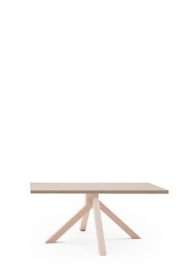 GRAPEVINE 764 - Table with walnut or beechwood frame