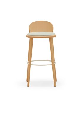 VERETTA 928 - High beech stool with integrated cushion