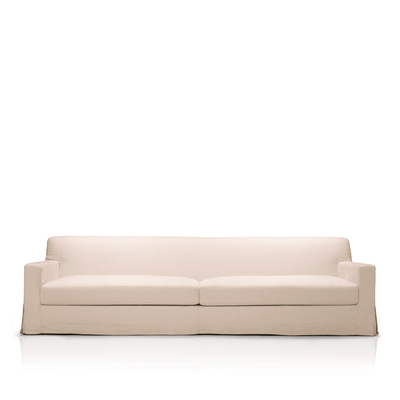 LIBERTY - Linen armchair with armrests
