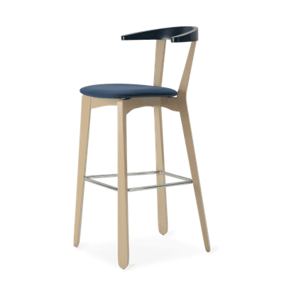 Collezione Giordy - Sedie in Legno Design Incurvato a Goccia | Blifase
