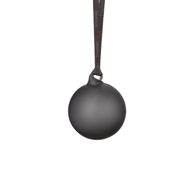 JUHLA Christmas balls Smoke – set of 4 gray balls