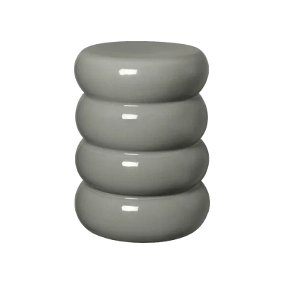 TORU Ceramic Stool Elephant Skin round Ø 34 cm