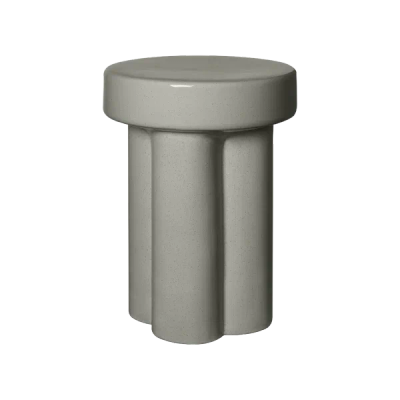 TORU Ceramic Stool Elephant Skin large Ø 33 cm