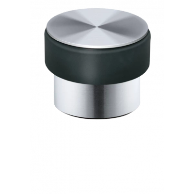 STOP Doorstop stainless steel matte 2 kg, silicone guard