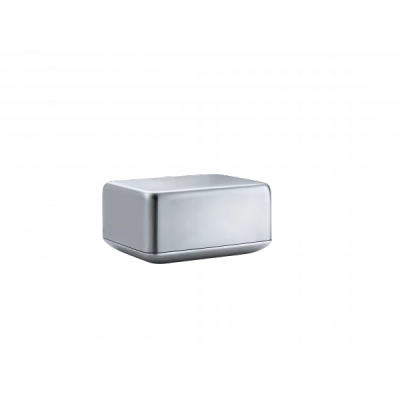 BASIC M butter dish made of stainless steel for 250 g