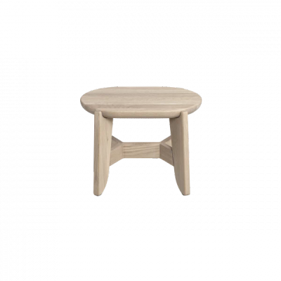 ELI oak step stool, 30 cm, Wood color