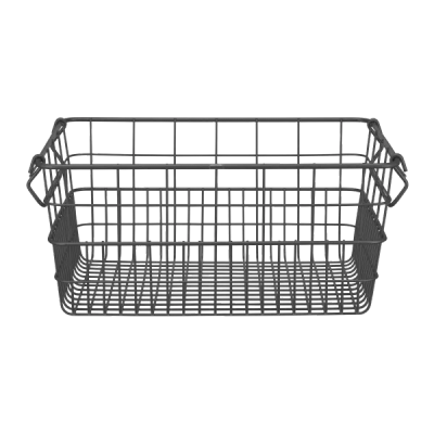 KAGO storage basket Anthracite M square, metal