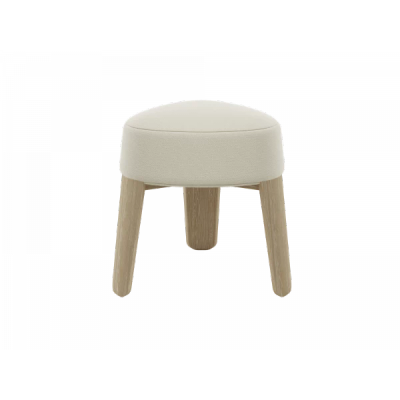KUON Stool Beige oak nature