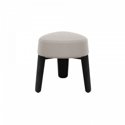 KUON Stool Desert oak black stained