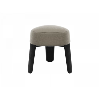 KUON Stool Shitake oak black stained